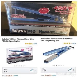 Babyliss Pro Hair Straightener- Salon Grade